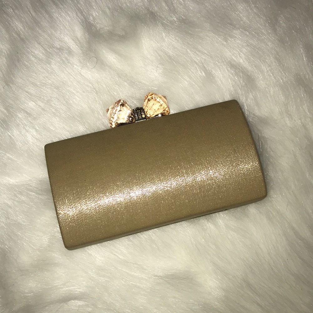 Bebe Irina Minaudiere - Gold/Rose Gold SALE